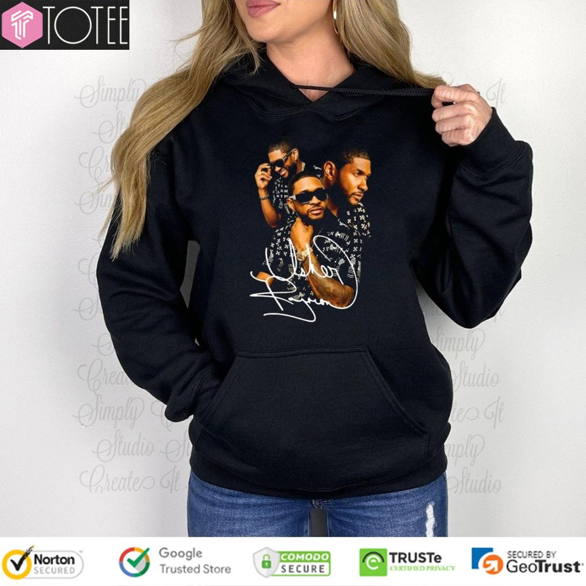 Usher Past Present Future Signature T-shirt 2