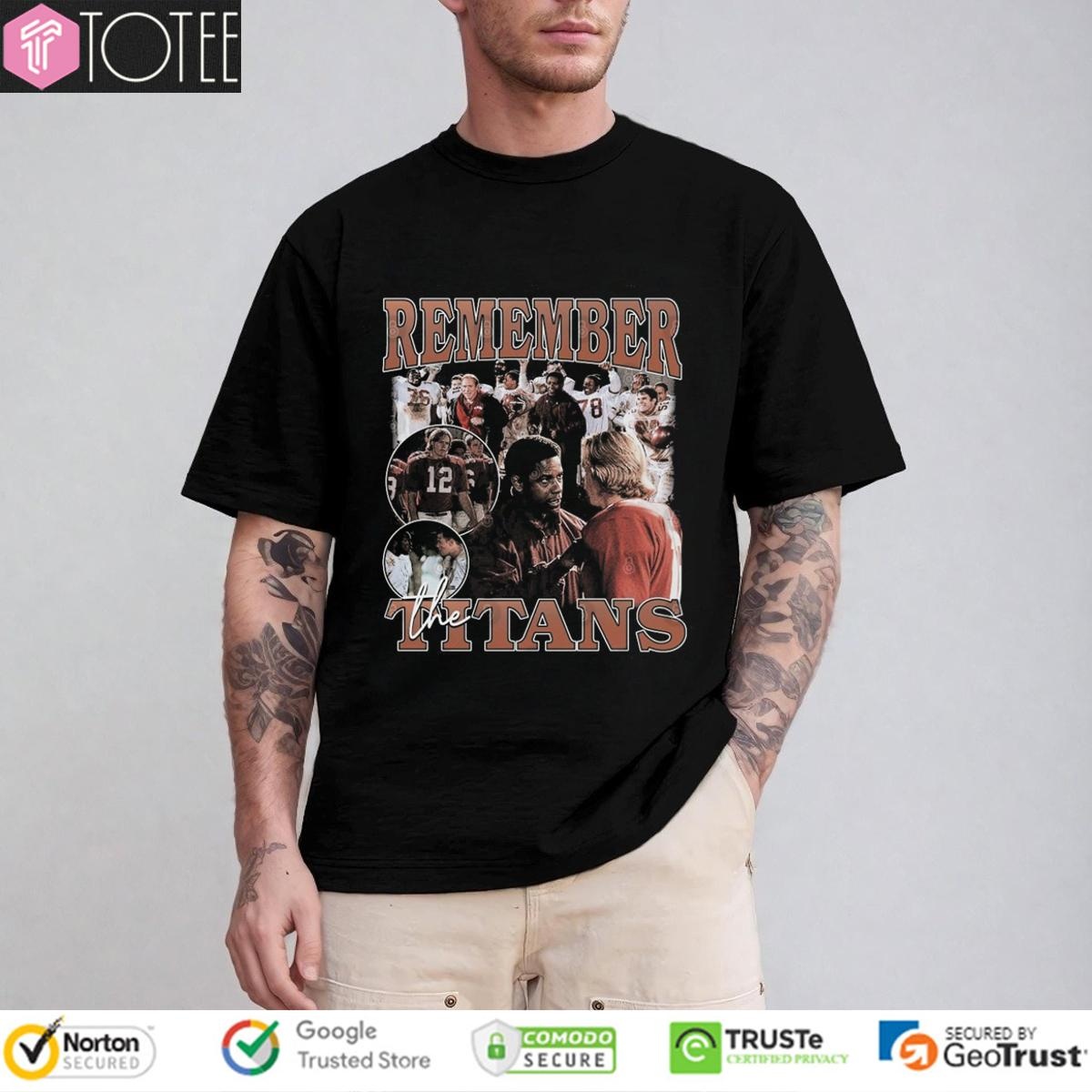 Remember The Titans Vintage Bootleg T-shirt