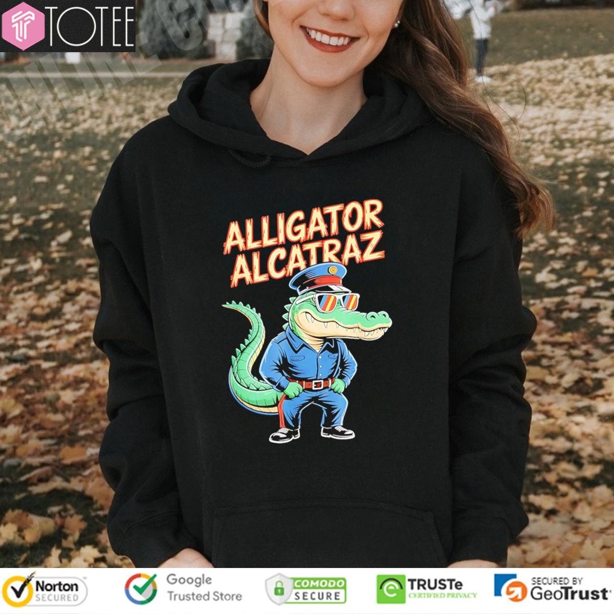 Alligator Alcatraz Crocodile T-shirt 2