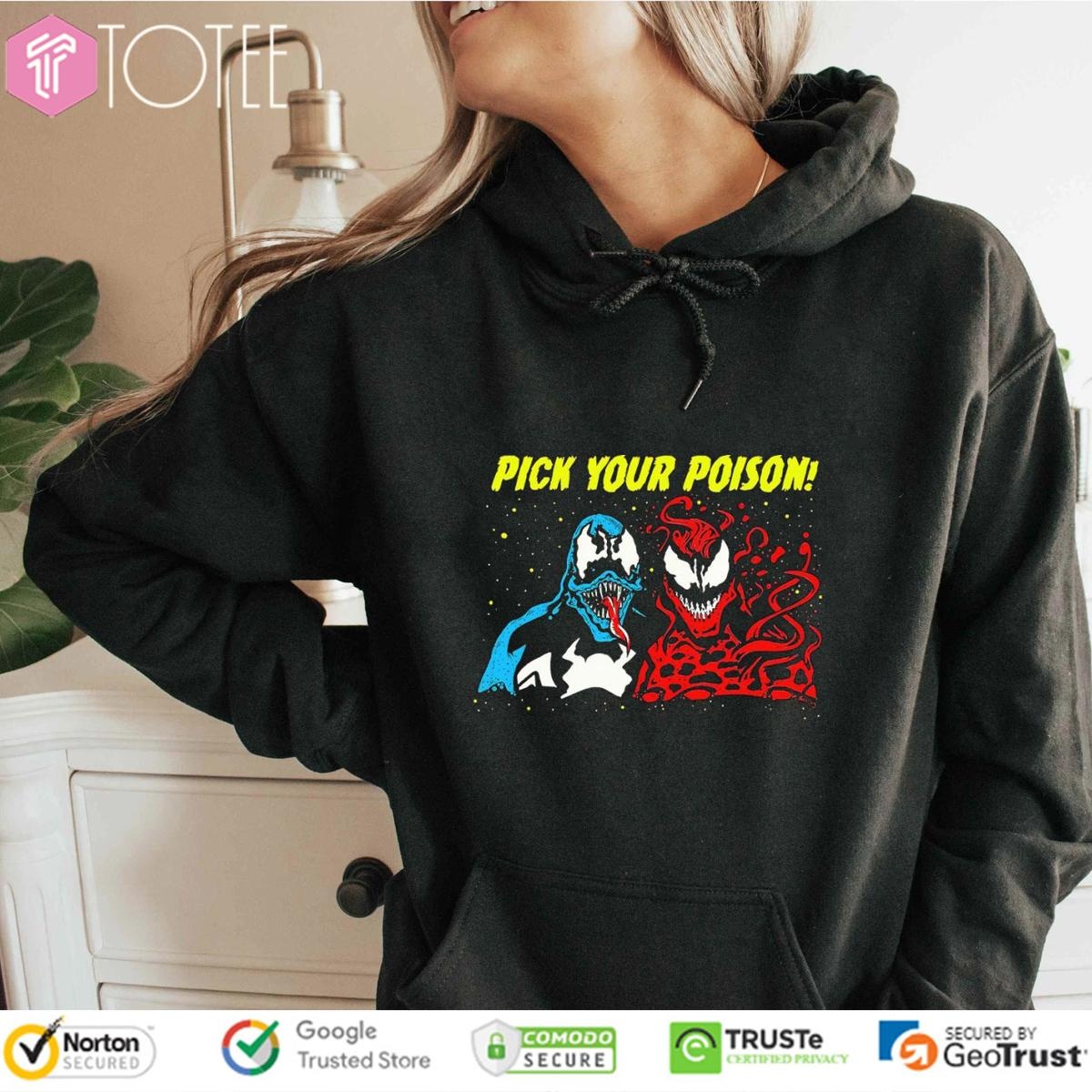 Marvel Venom Carnage Pick Your Poison T-shirt 2