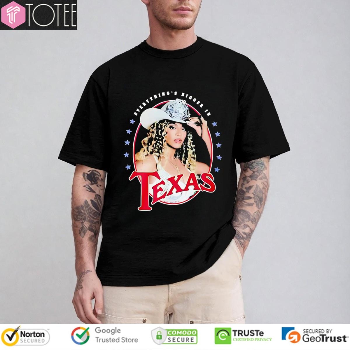 Beyonce Everythings Bigger In Texas T-shirt