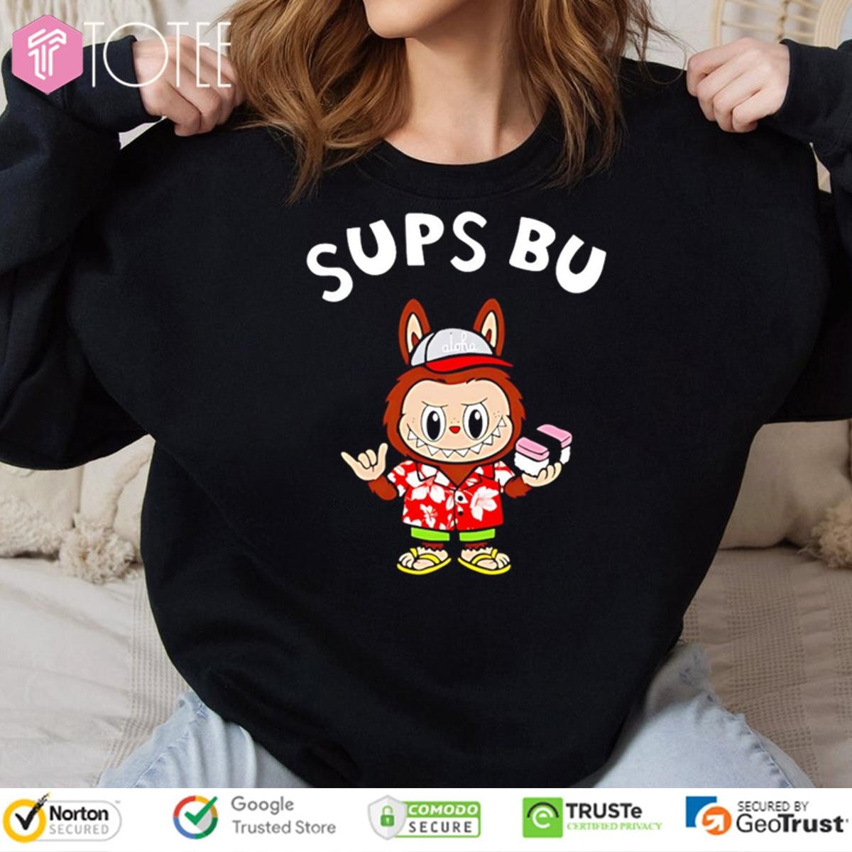 Labubu Sups Bu Aloha T-shirt 3