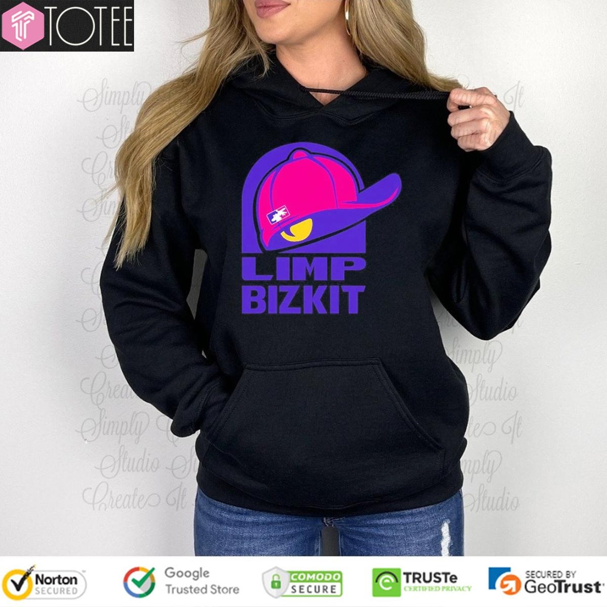 Limp Bizkit Snapback Cap Parody Taco Bell Logo T-shirt 2
