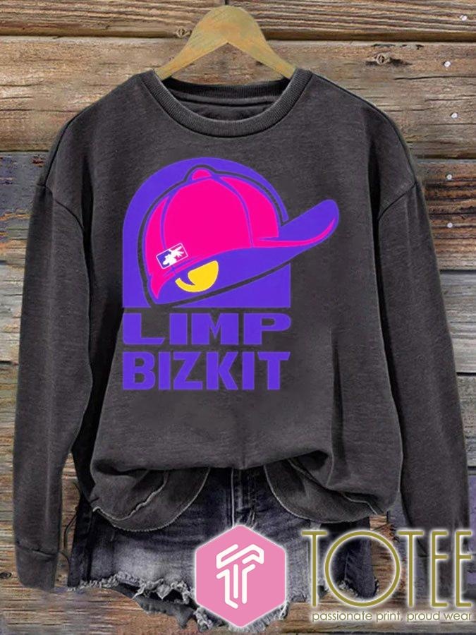 Limp Bizkit Snapback Cap Parody Taco Bell Logo T-shirt 3