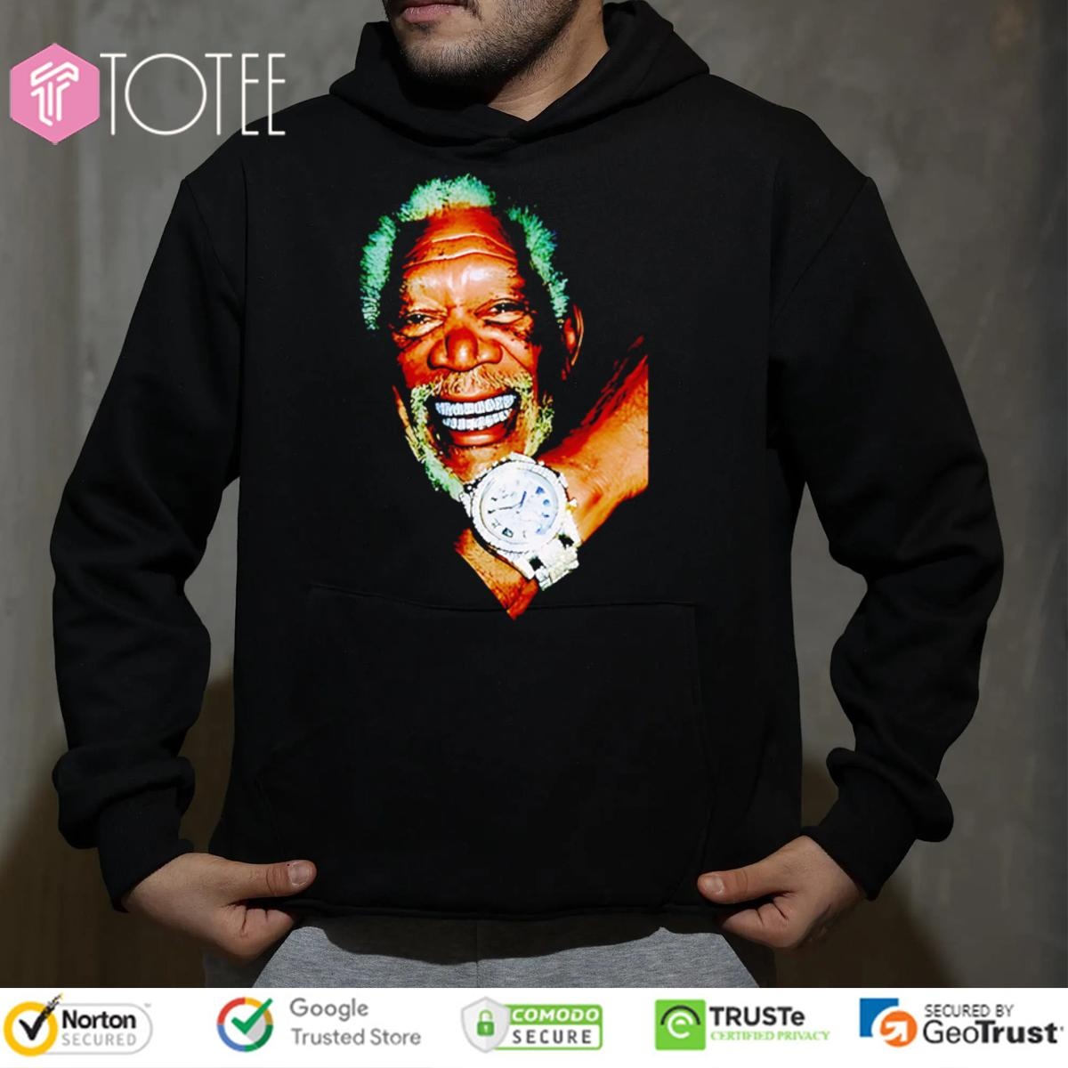 Morgan Freeman Bust Down T-shirt 2
