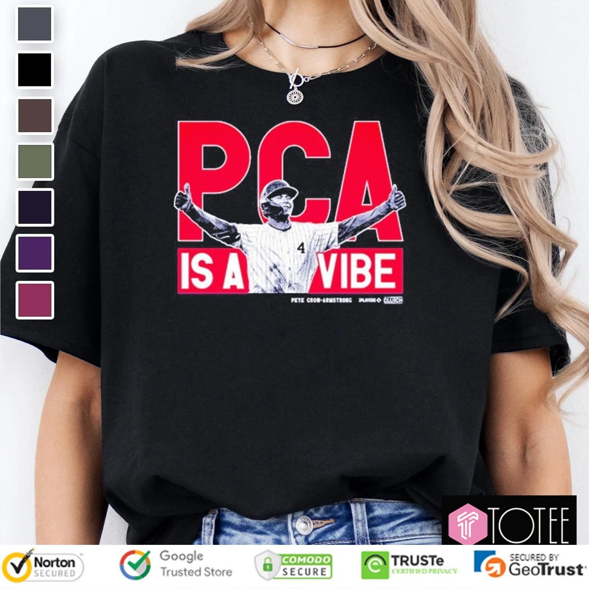 Pete Crow-Armstrong Pca Is A Vibe Thumb T-shirt 4