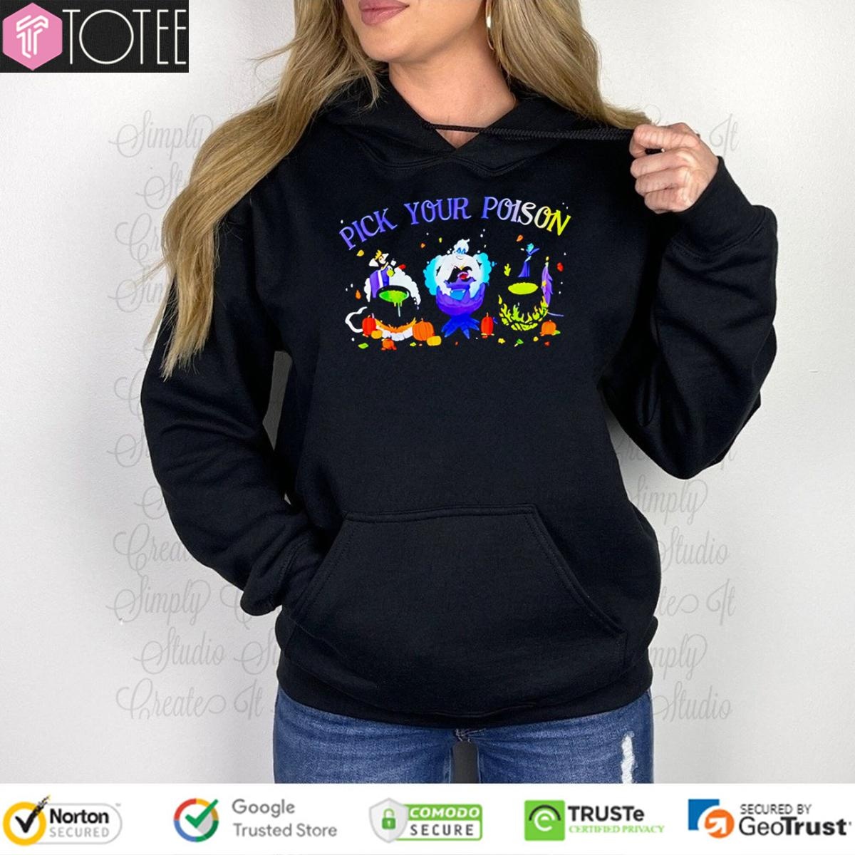Pick Your Poison Disney Villains T-shirt 2