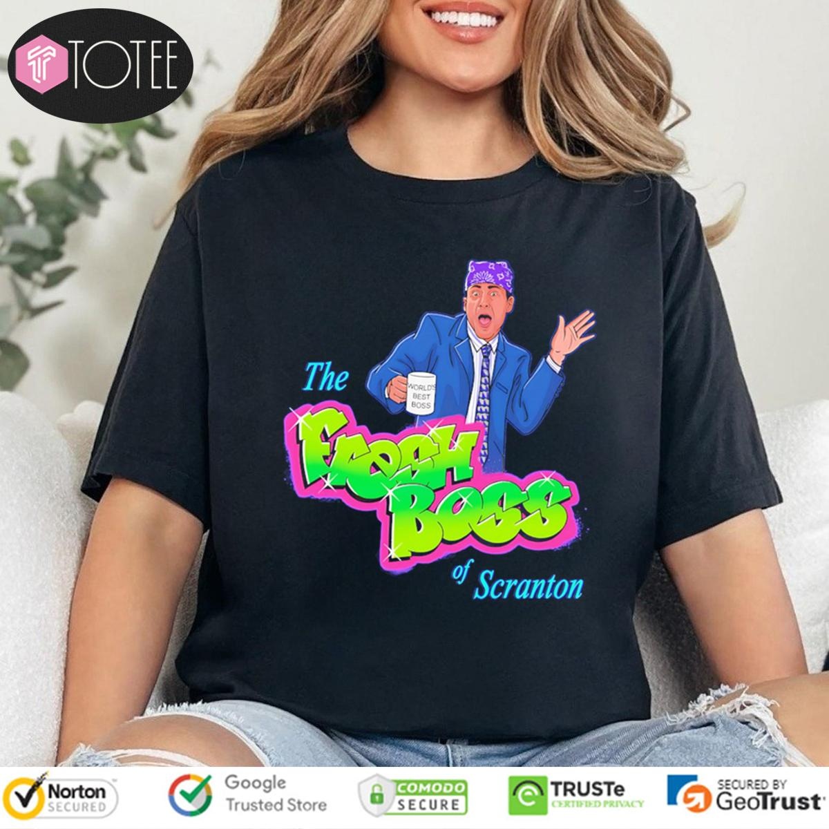 The Fresh Boss Of Scranton Prison Mike The Fresh Prince Of Bel-Air T-shirt 4