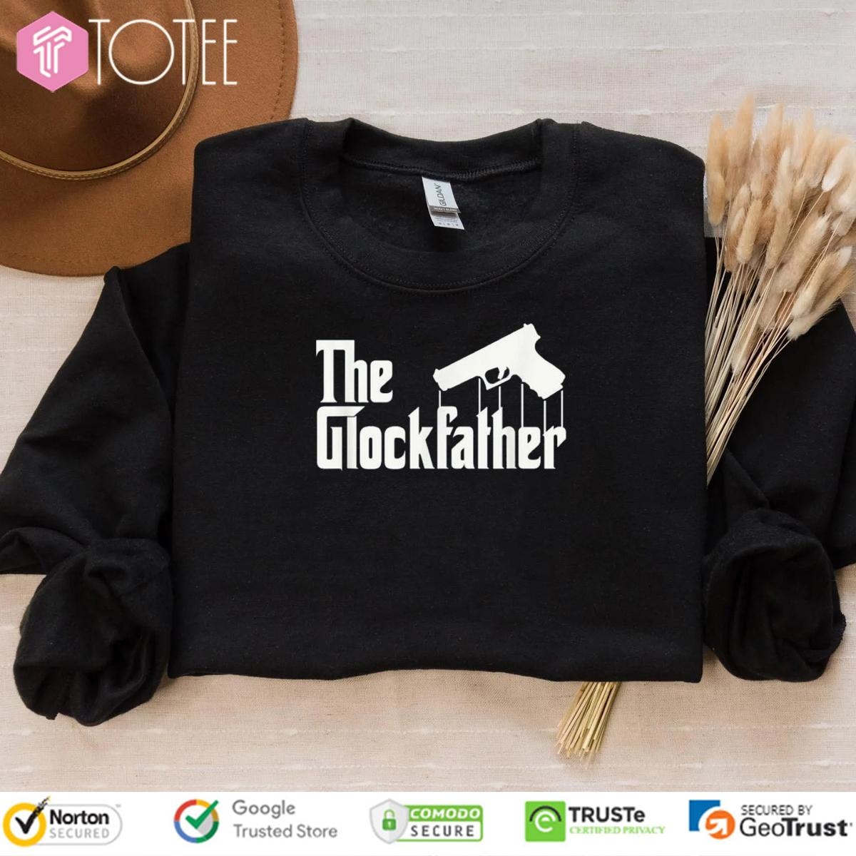 The Glockfather Parody Glock Godfather T-shirt 3