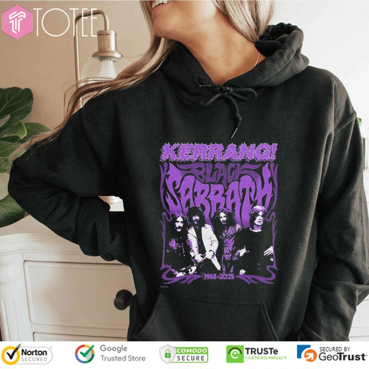 Black Sabbath X Kerrang 1968-2025 T-shirt 2