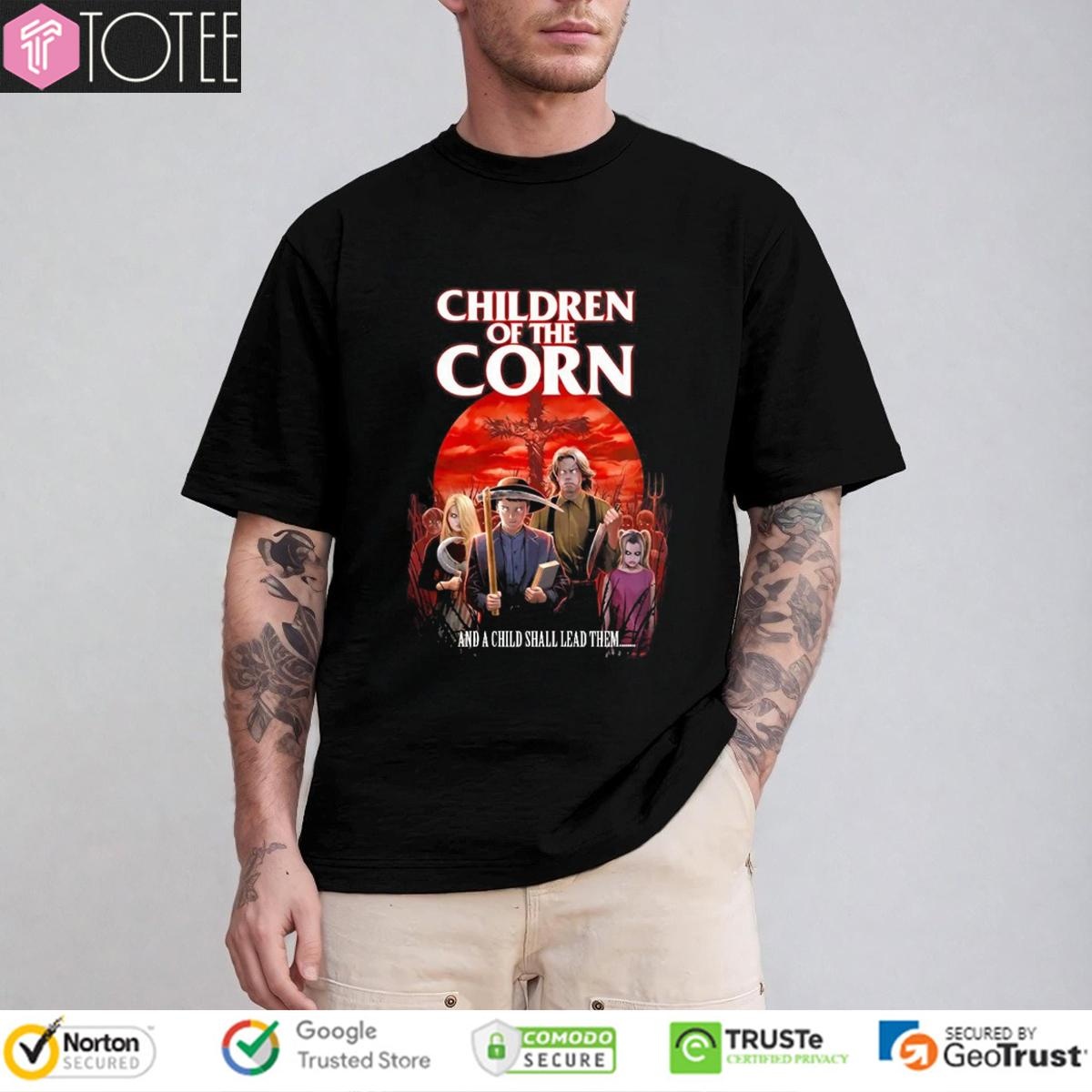 Children Of The Corn And A Child Shall Lead Them Horror Movie T-shirt