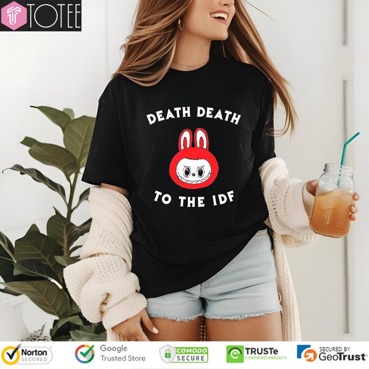 Labubu Death Death To The Idf T-shirt 4
