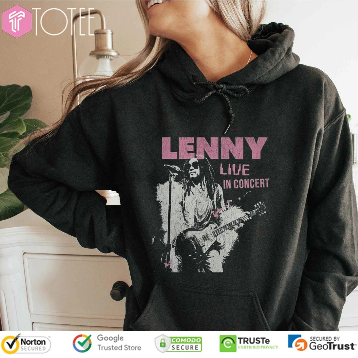 Lenny Kravitz With Guitar Live In Concert T-shirt 2