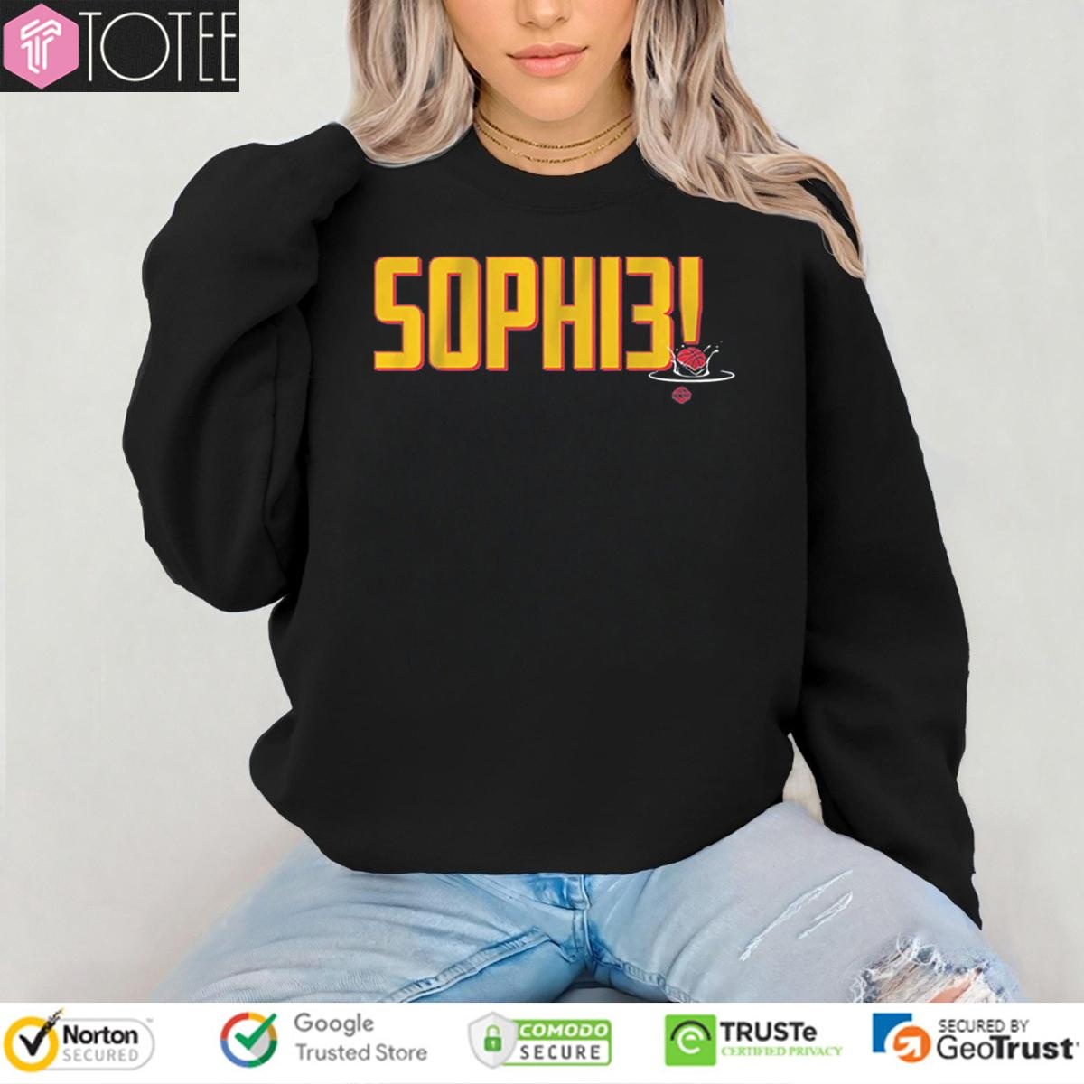 Sophi3 Indiana Fever Sophie Cunningham Indiana Basketball T-shirt 3