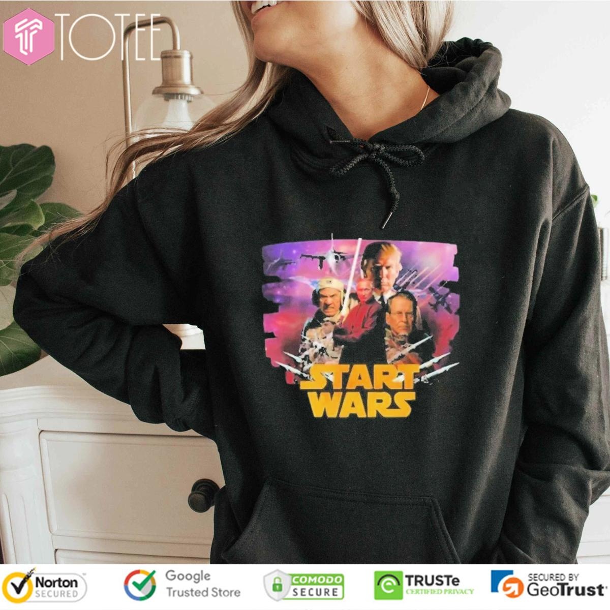 Start Wars Trump And Putin Parody Star Wars T-shirt 2