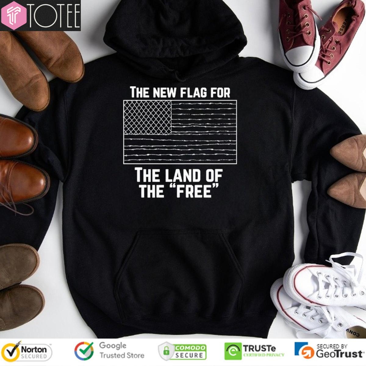 The New Flag For The Land Of The Free T-shirt 2