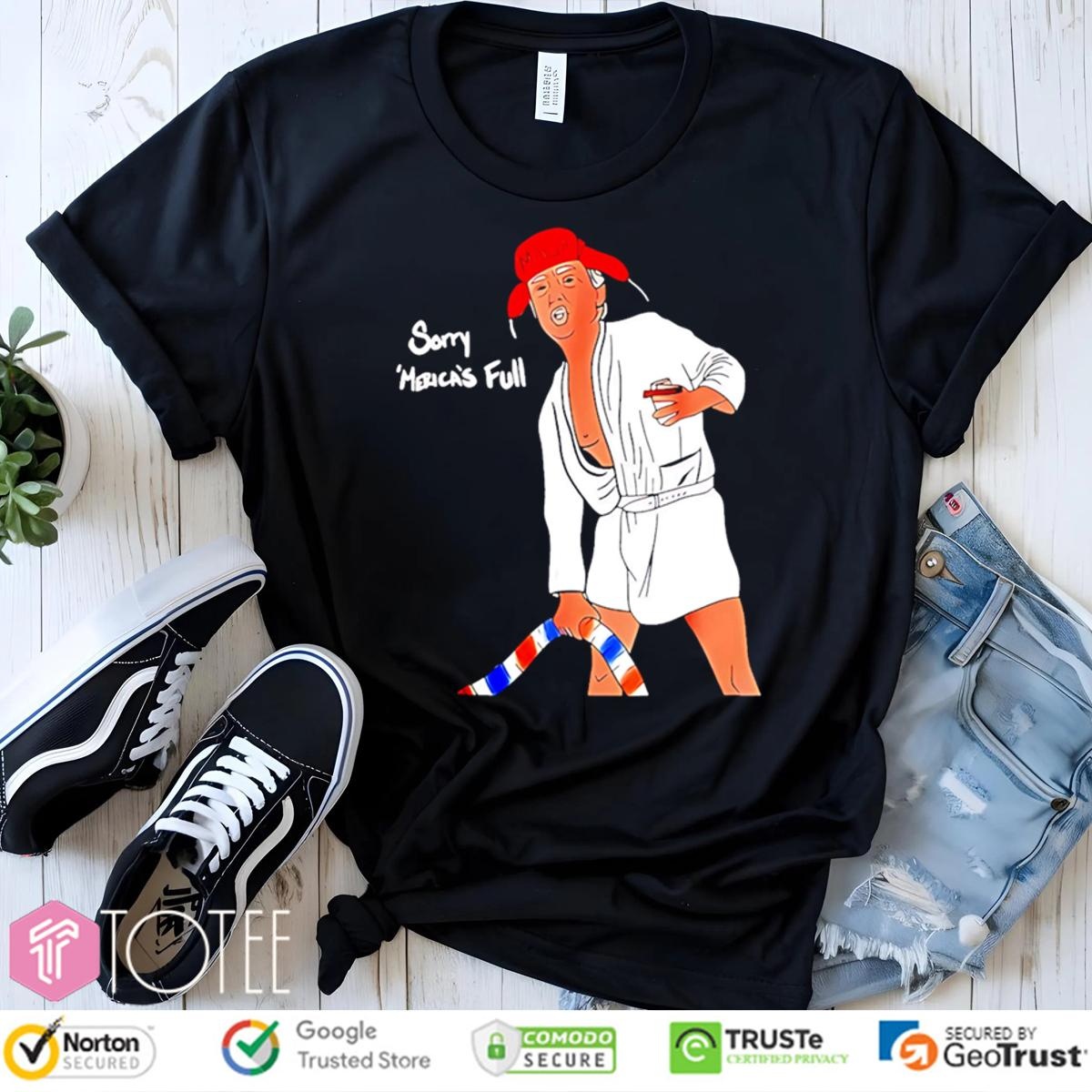 Trump Sorry America Full Ver National Lampoons Christmas Vacation T-shirt