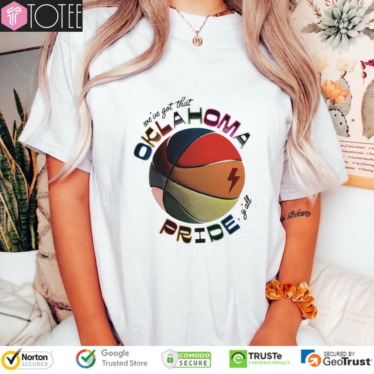 Were Got That Oklahoma City Thunder Lgbt Pride Yall T-shirt