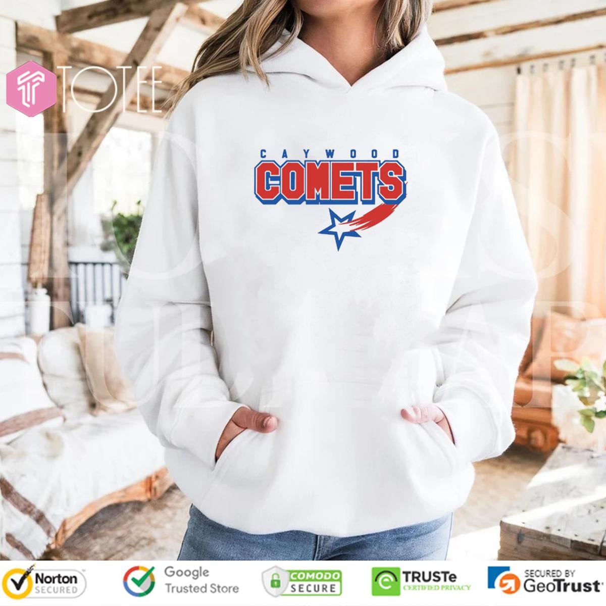 Caywood Comets Elementary School Logo T-shirt 2