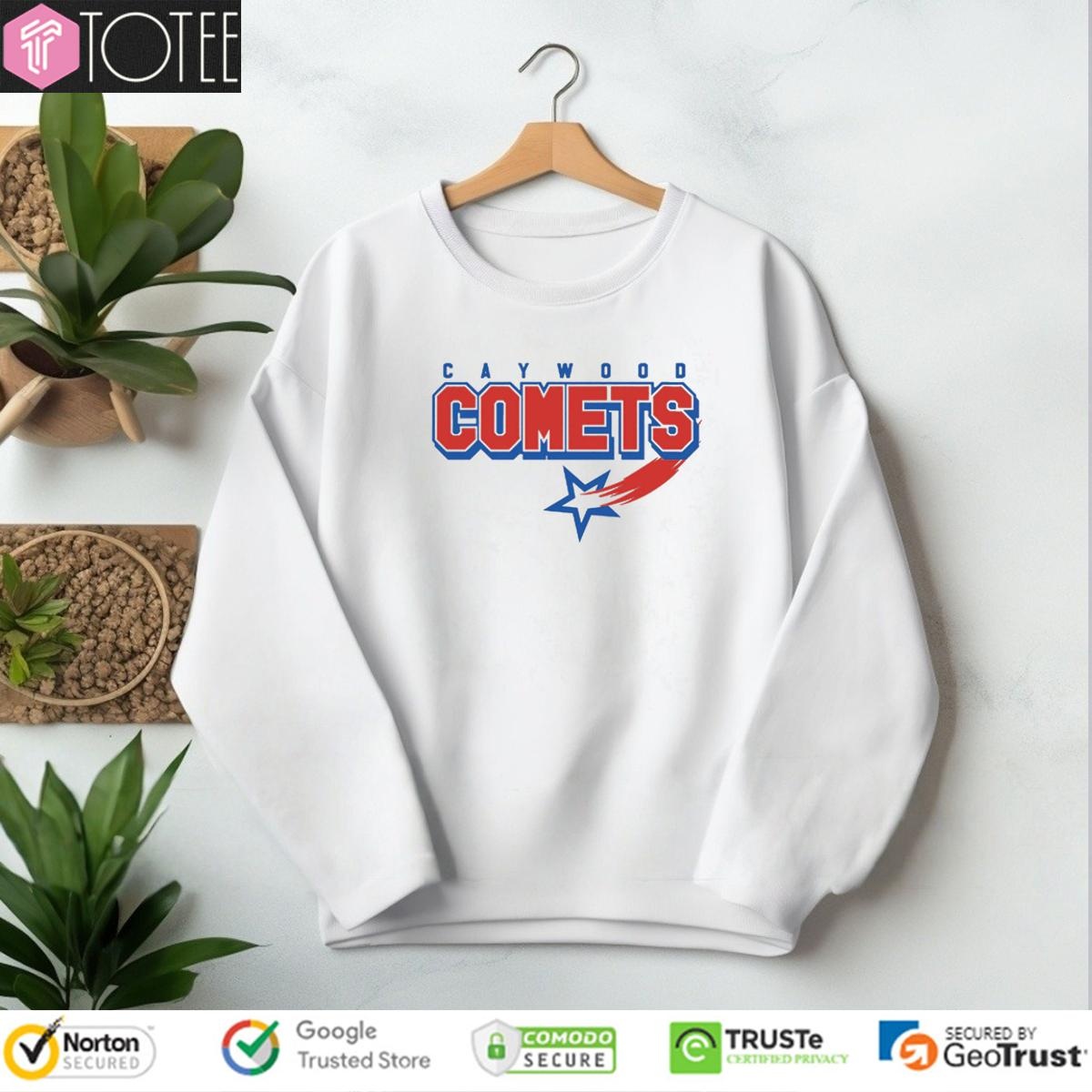 Caywood Comets Elementary School Logo T-shirt 3