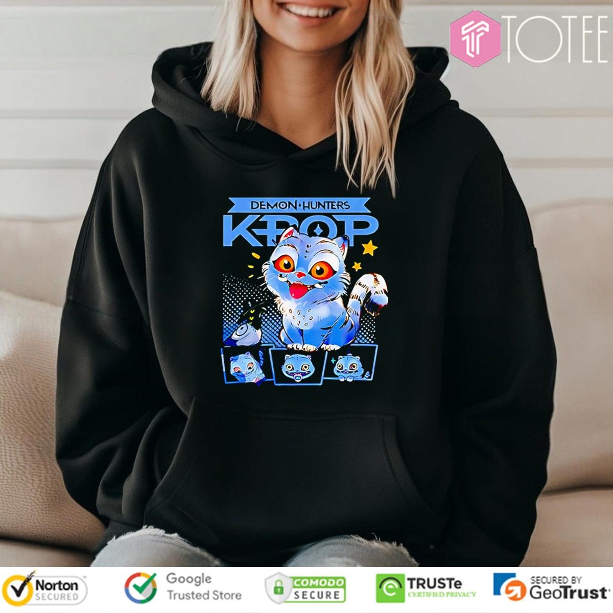 Derpy Tiger Kpop Demon Hunters T-shirt 2