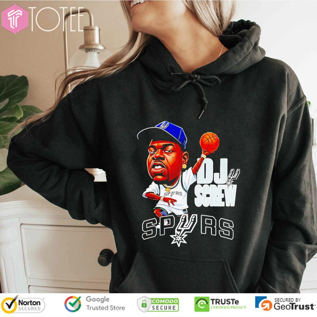Dj Screw San Antonio Spurs T-shirt 2