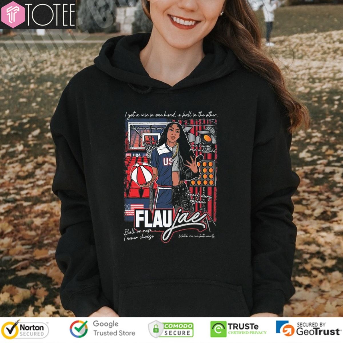 Flaujae Johnson Ball Or Rap I Never Choose Best Of Both Worlds T-shirt 2