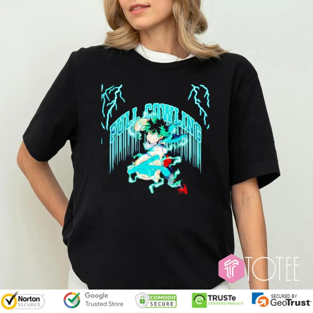 Midoriya Izuku Full Cowling My Hero Academia T-shirt 4