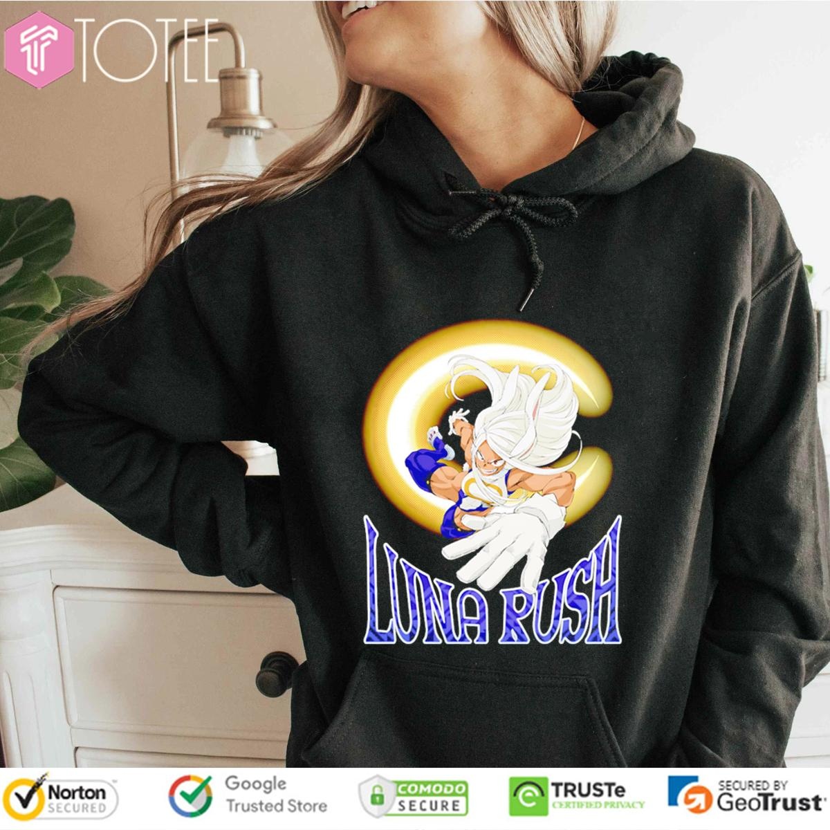 Rumi Usagiyama Rabbit Hero Mirko Luna Rush My Hero Academia T-shirt 2