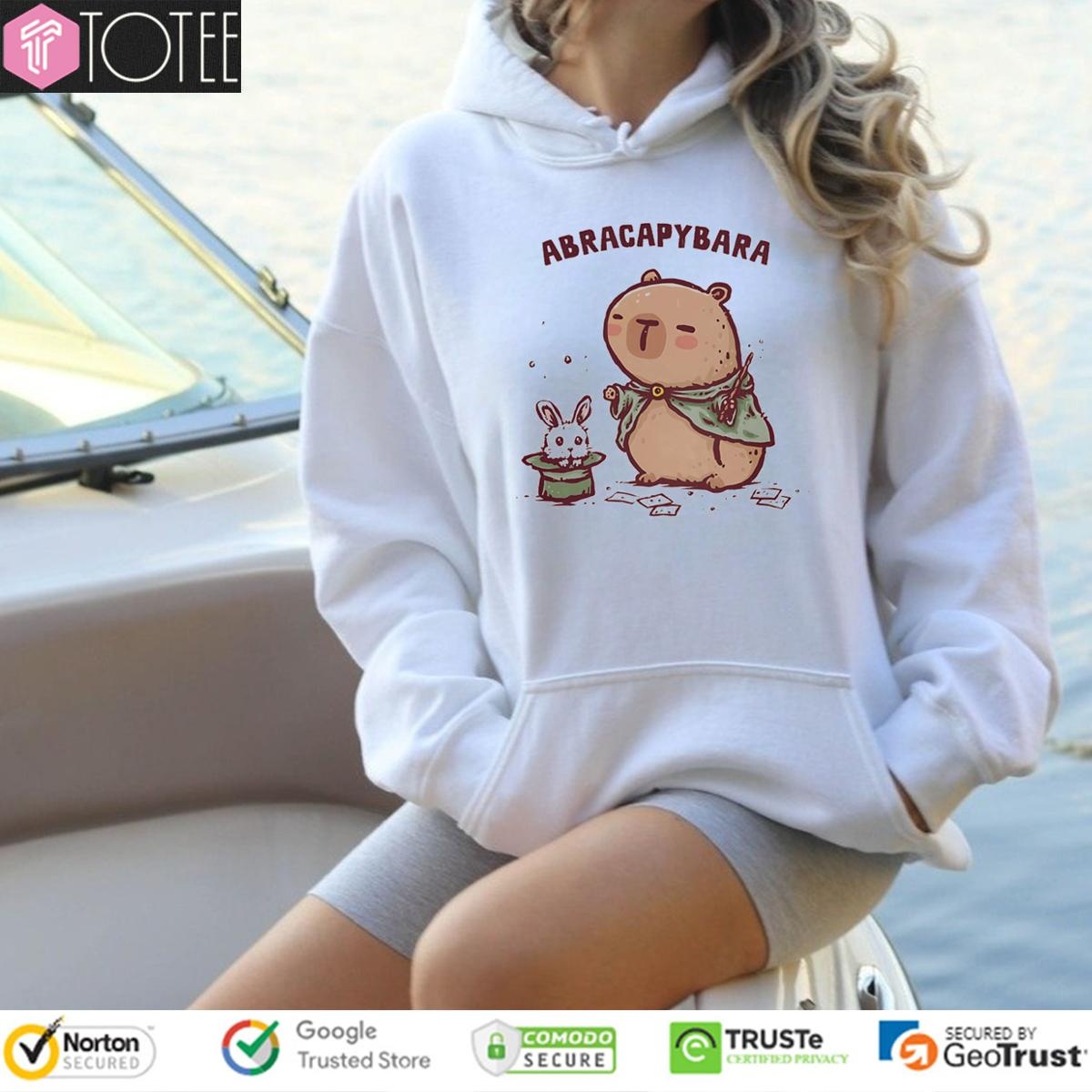 Abracapybara And Rabbit T-shirt 2