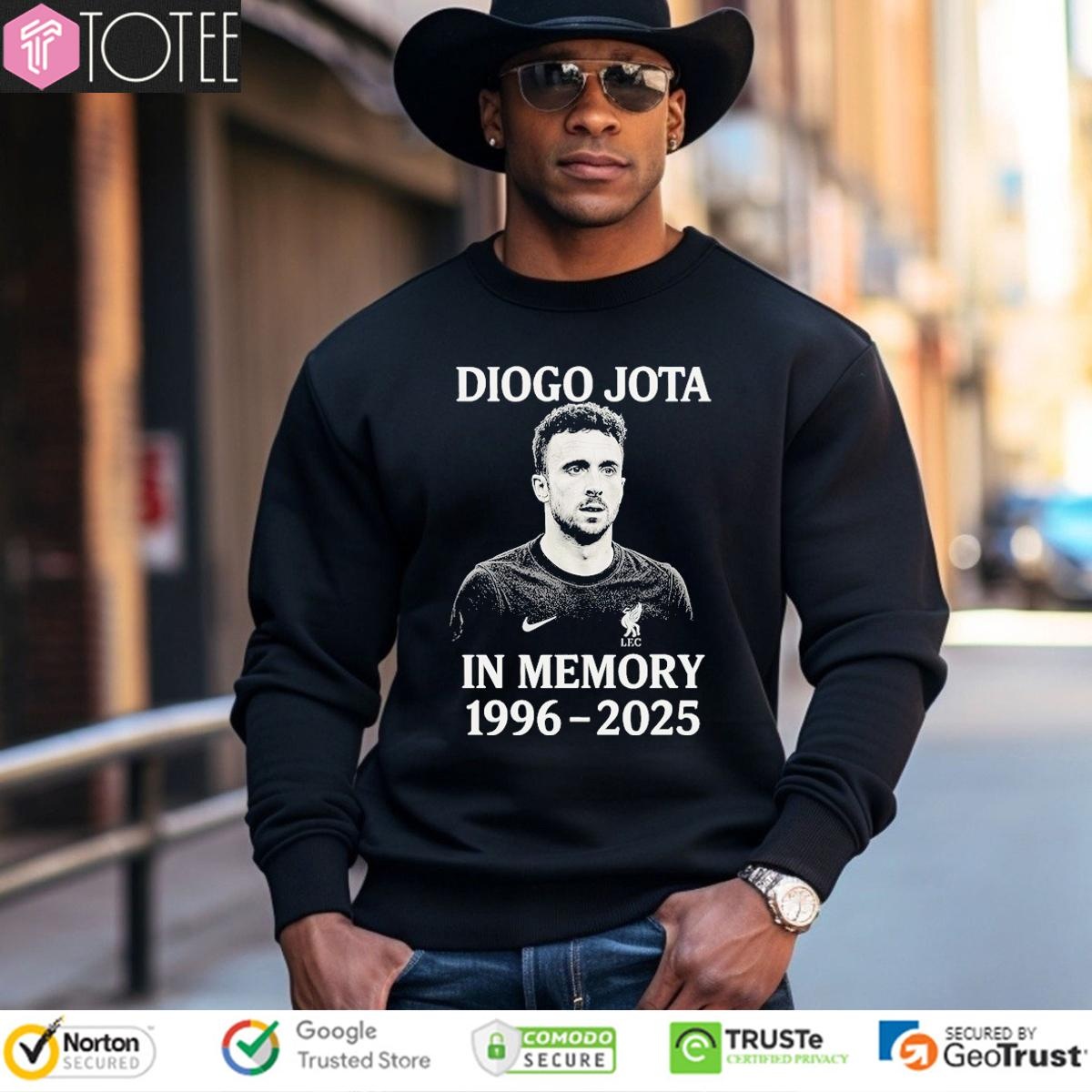 In Memory Of Diogo Jota 1996-2025 Liverpool T-shirt 3