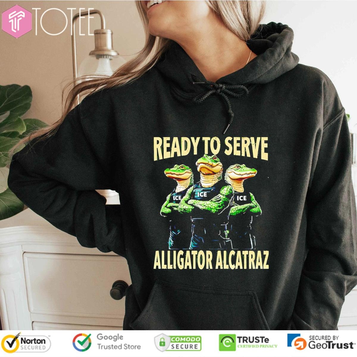 Ready To Serve Alligator Alcatraz Ice T-shirt 2