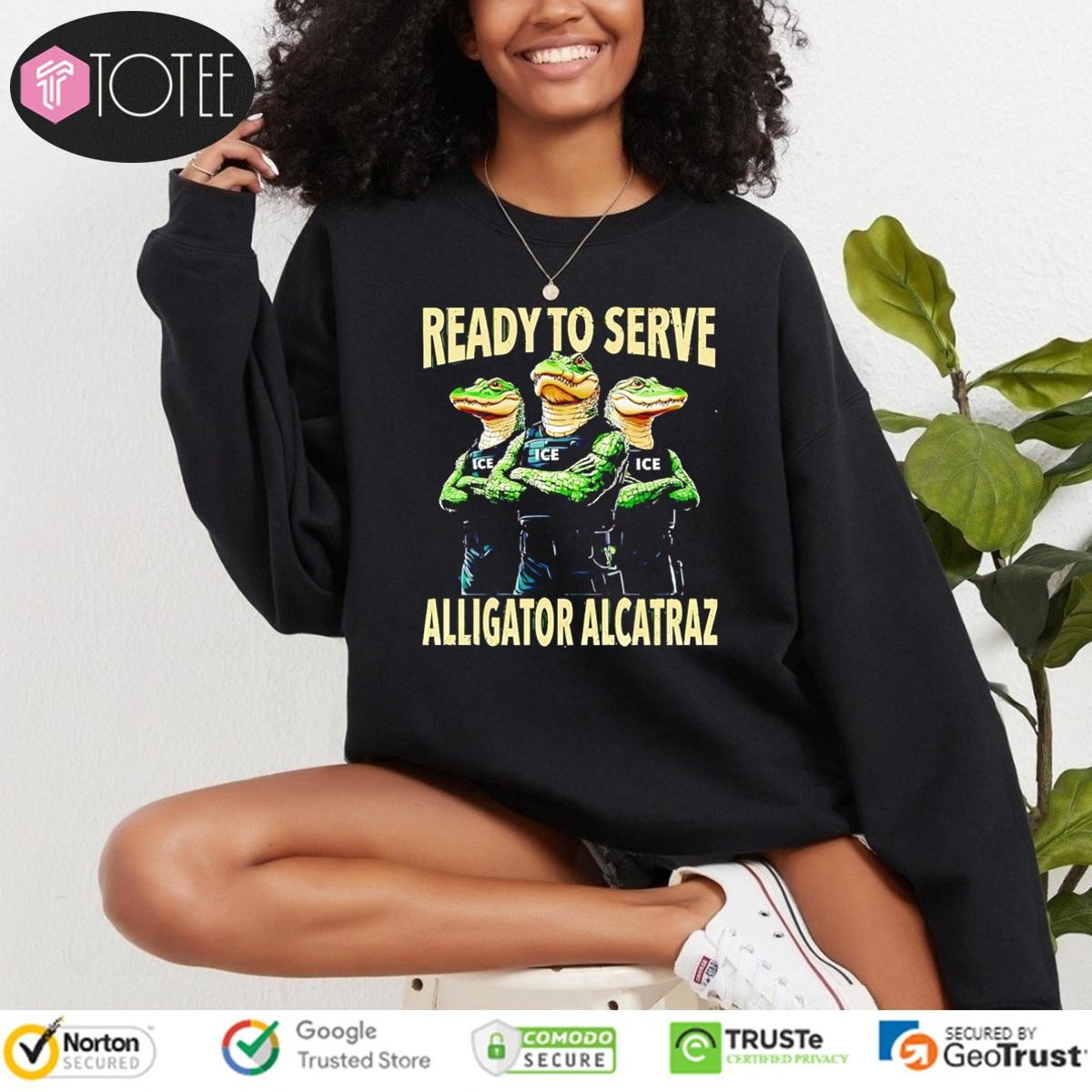 Ready To Serve Alligator Alcatraz Ice T-shirt 3