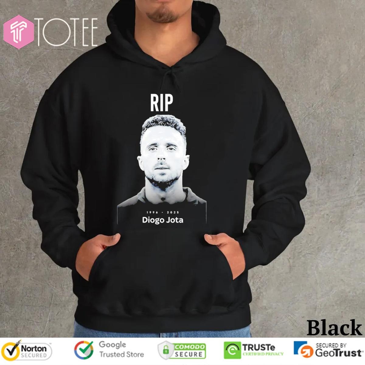 Rip Diogo Jota 1996-2025 Liverpool Fc T-shirt 2