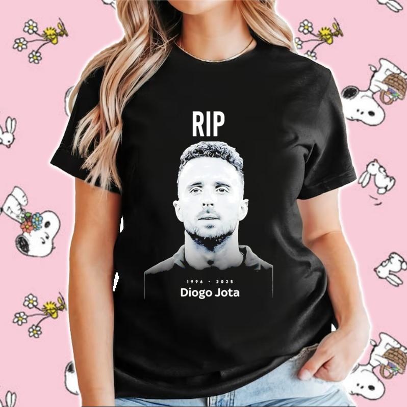 Rip Diogo Jota 1996-2025 Liverpool Fc T-shirt 4
