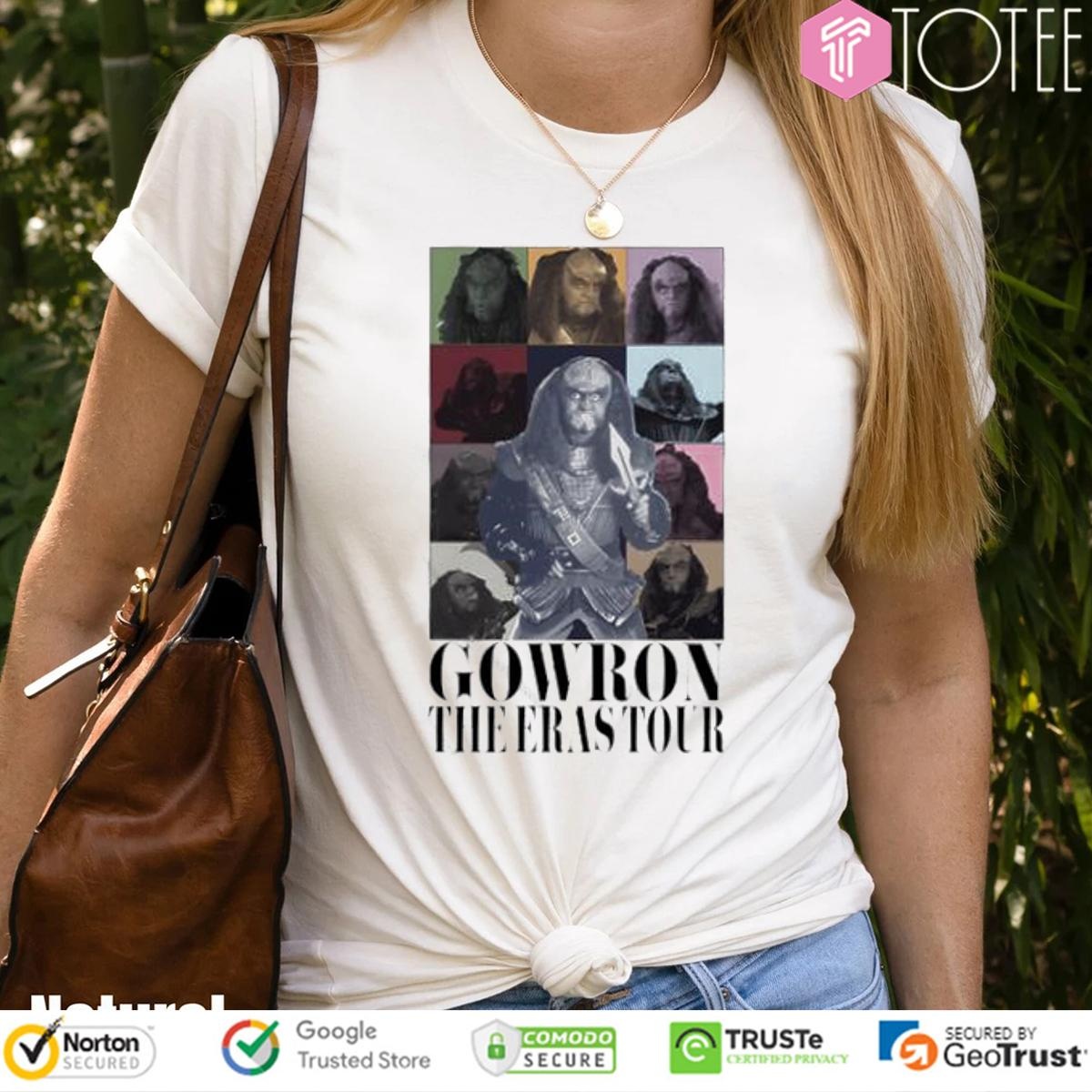 Star Trek Gowron Ver Eras Tour T-shirt 4