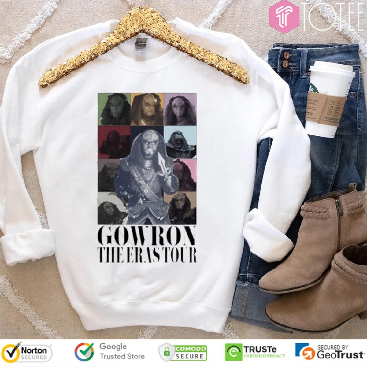 Star Trek Gowron Ver Eras Tour T-shirt 3