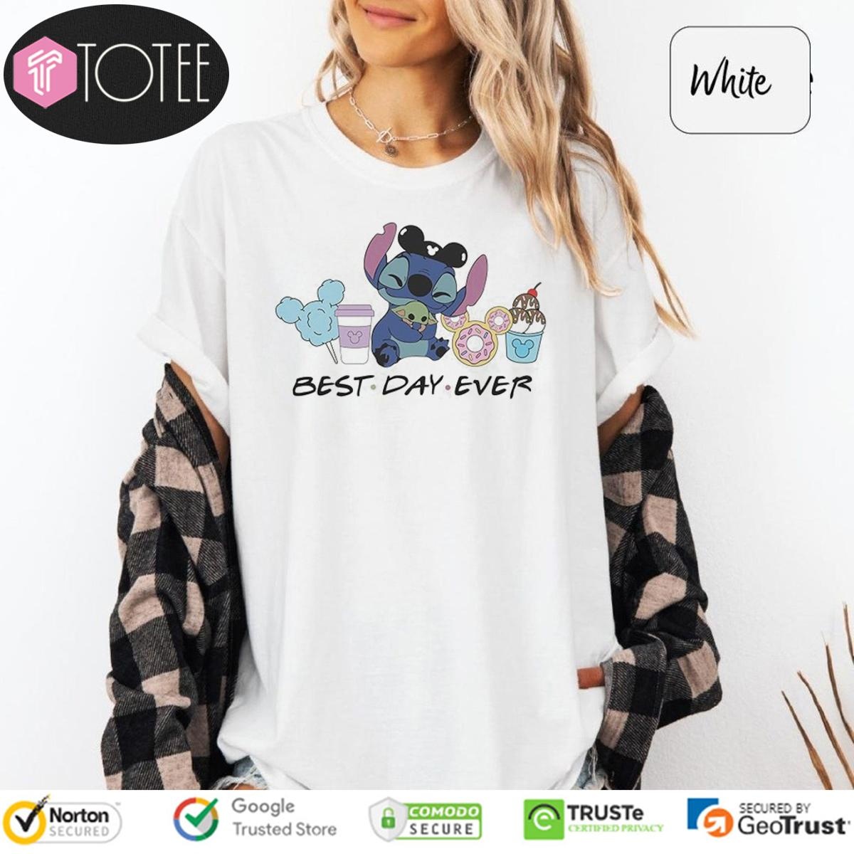 Stitch Best Day Ever Disney T-shirt