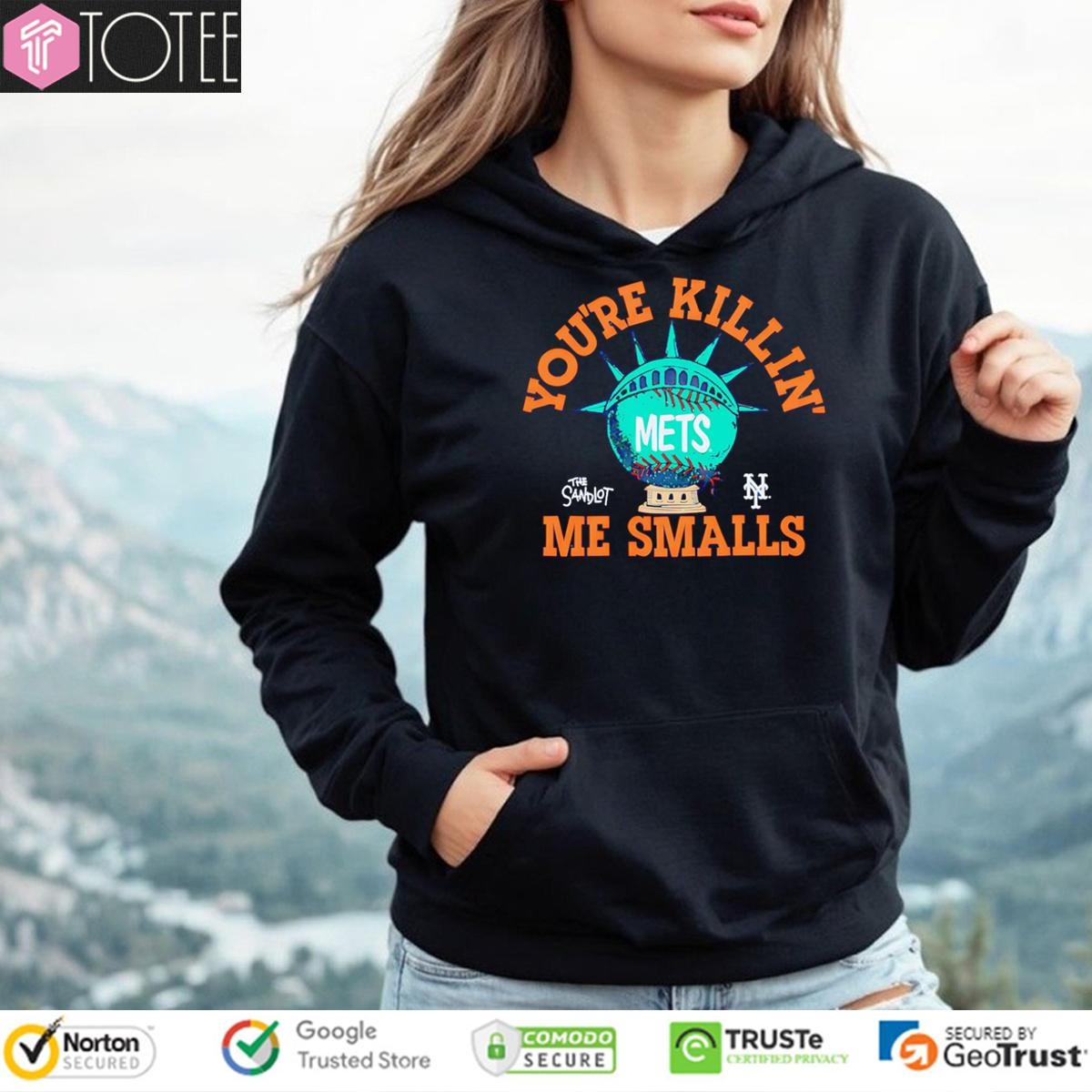 The Sandlot Youre Killin Me Smalls New York Mets Baseball T-shirt 2