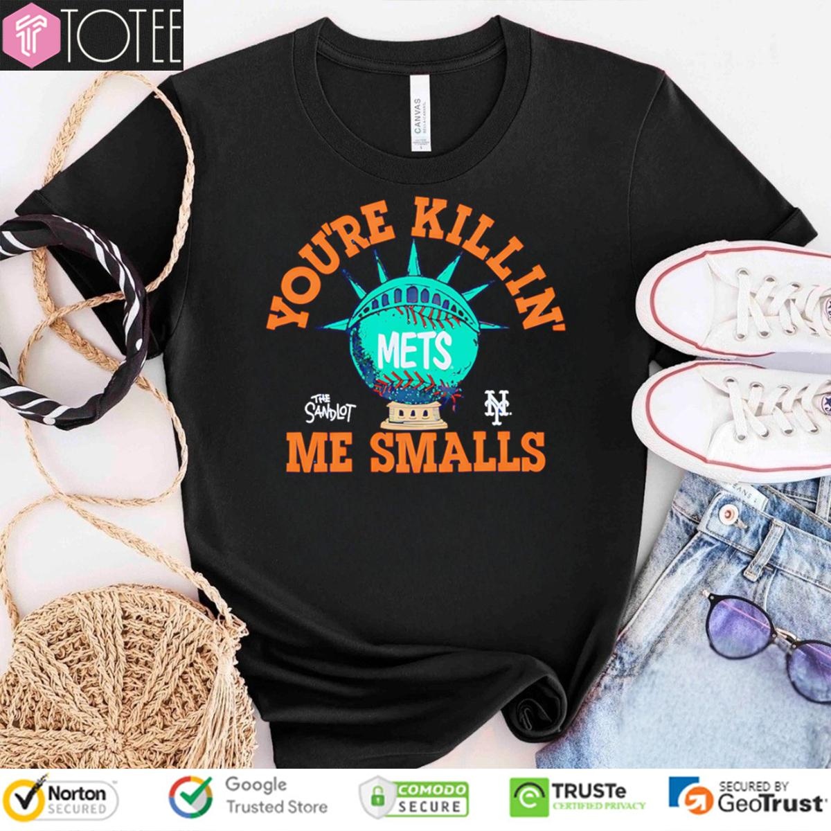 The Sandlot Youre Killin Me Smalls New York Mets Baseball T-shirt