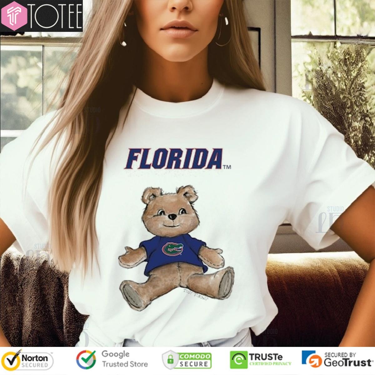 Tiny Turnip Teddy Bear X Florida Gators T-shirt 4
