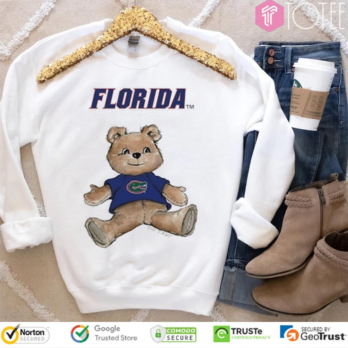 Tiny Turnip Teddy Bear X Florida Gators T-shirt 3