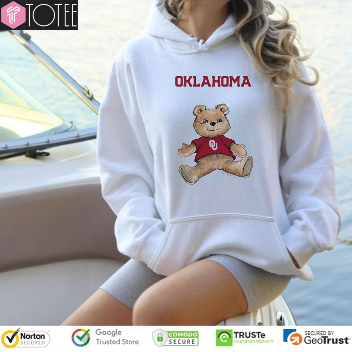 Tiny Turnip Teddy Bear X Oklahoma Sooners T-shirt 2