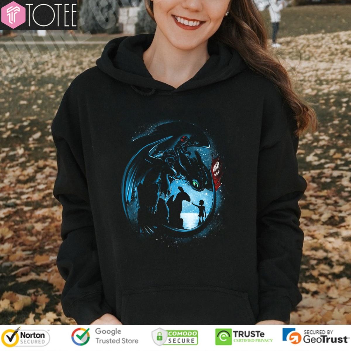 Toothless And Hiccup Yesterday And Tomorrow T-shirt 2
