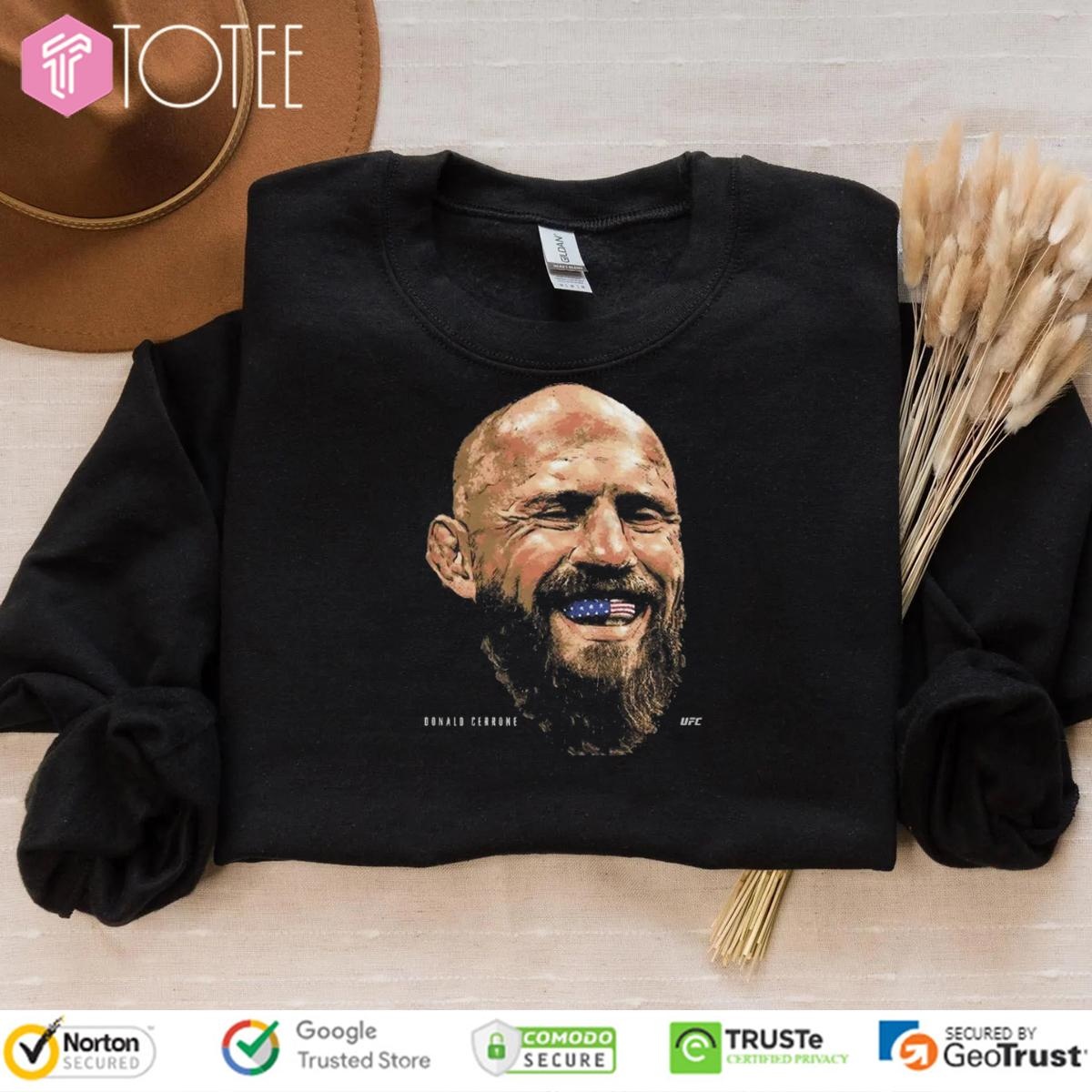 Donald Cerrone Ufc American Flag Tooth T-shirt 3
