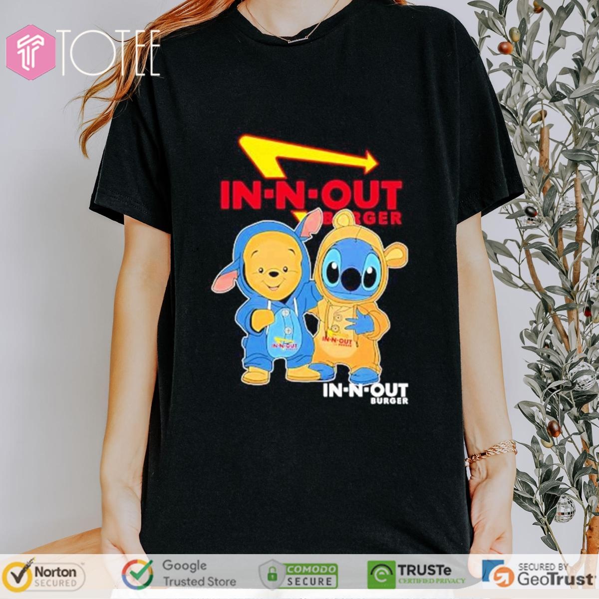 In-N-Out Burger Pooh And Stitch T-shirt 4