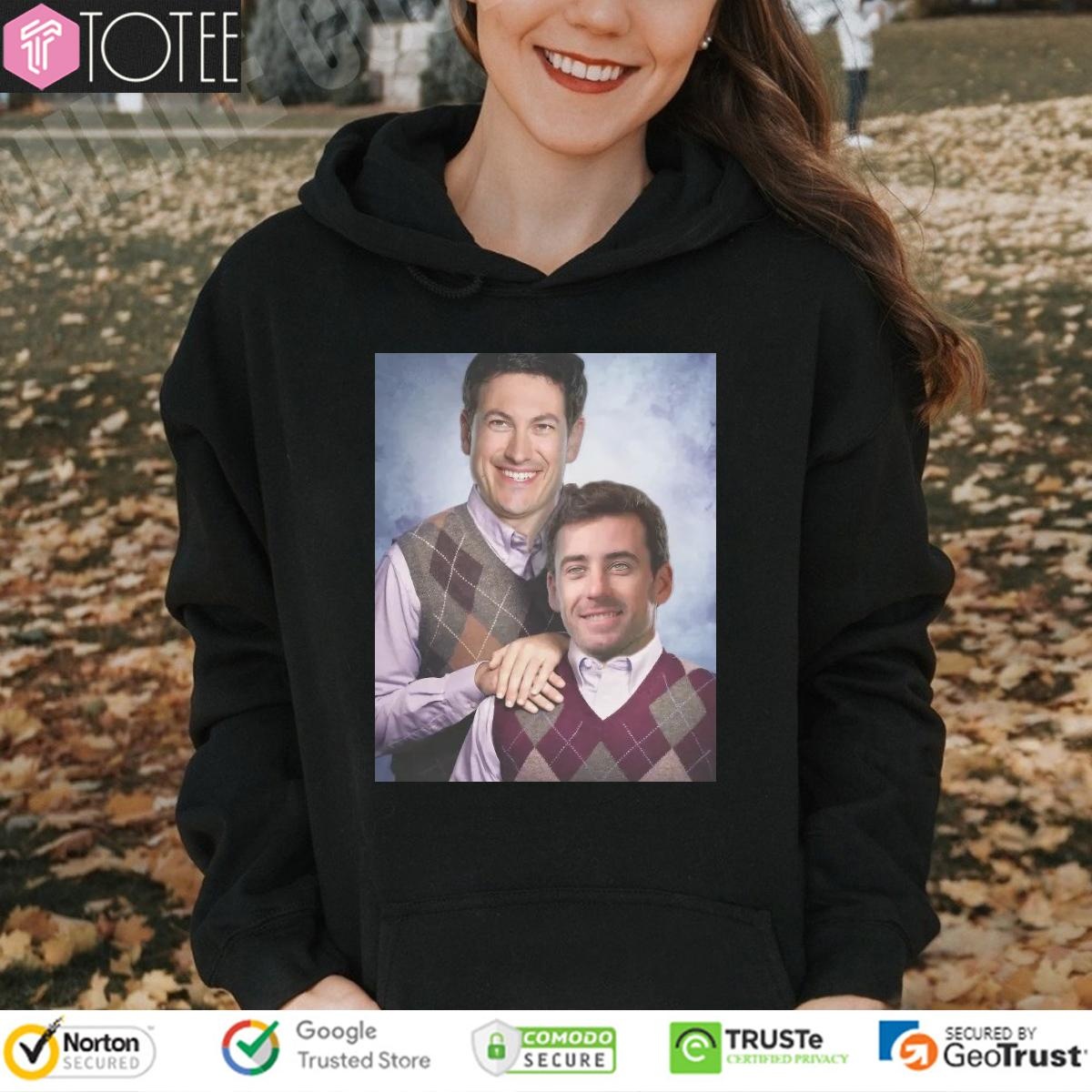 Joey Logano Ryan Blaney Parody Step Brothers T-shirt 2