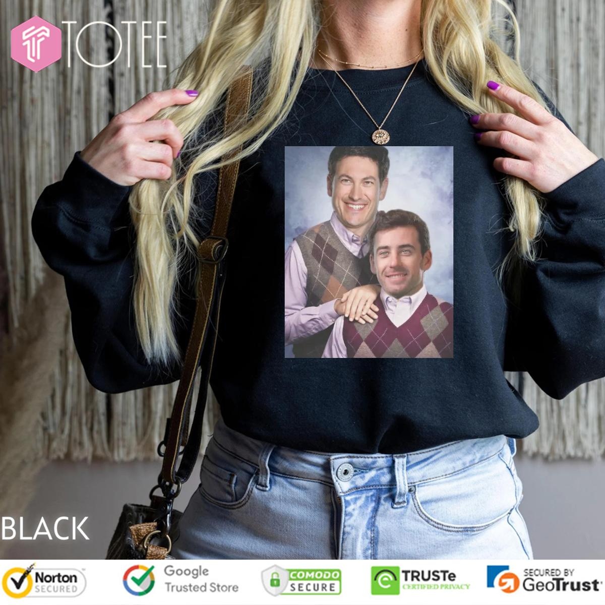 Joey Logano Ryan Blaney Parody Step Brothers T-shirt 3