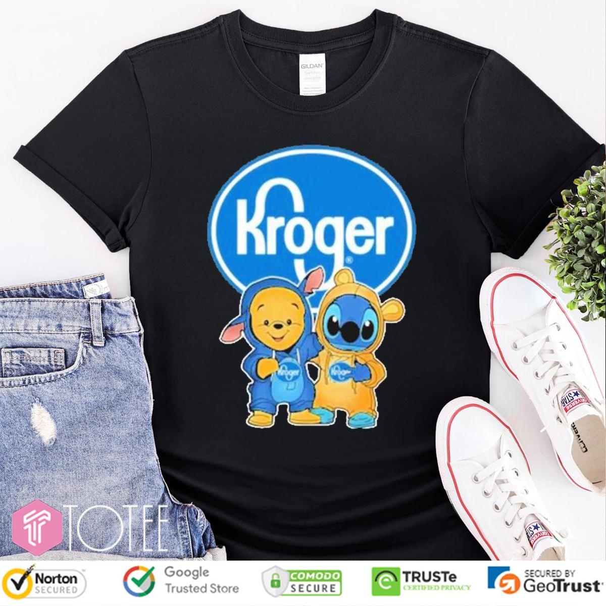 Kroger Pooh And Stitch T-shirt