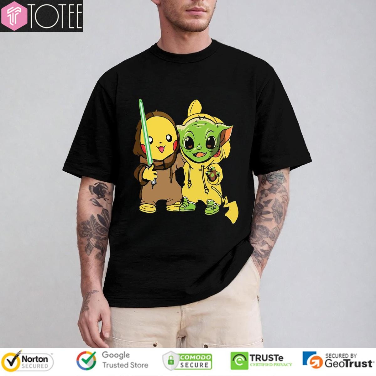 Pokemon Star Wars Disney Pikachu T-shirt
